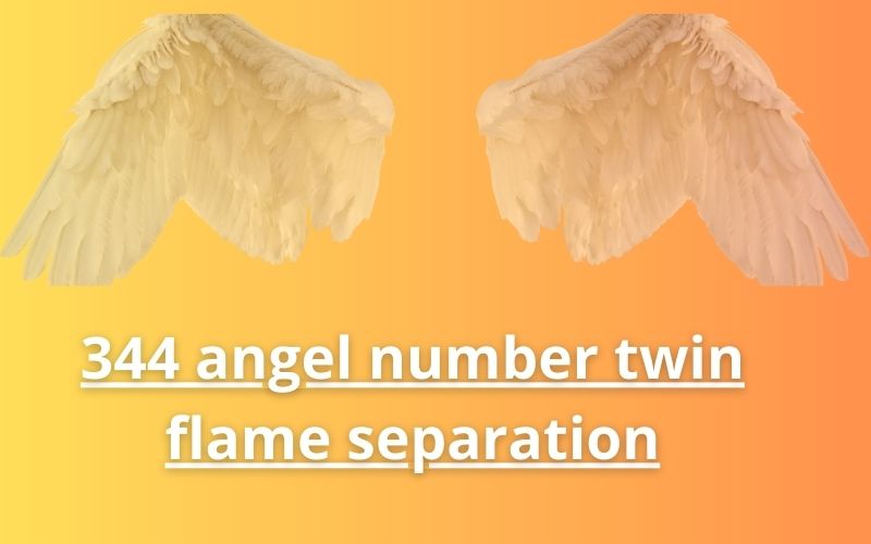 344 angel number twin flame separation