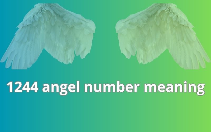 1244 angel number meaning